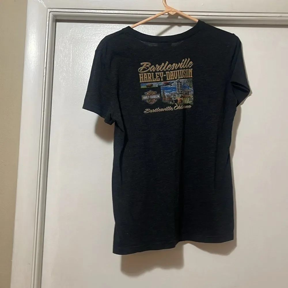 Harley Davidson shirt Oklahoma extra large